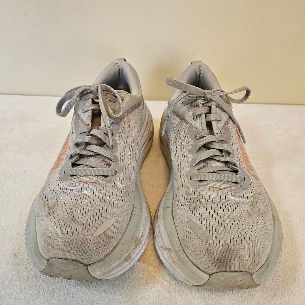 Hoka One One Bondi 8 Women's Size 7.5 B Running Shoes 1127952-HMLR Harbor Mist